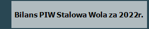 Bilans PIW Stalowa Wola za 2022r.